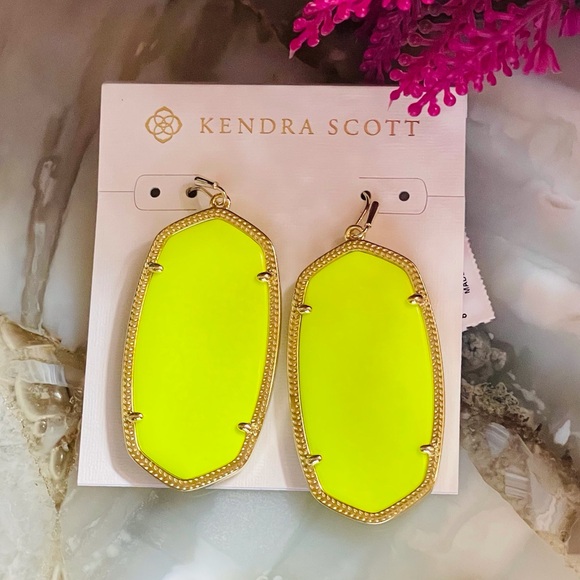 Kendra Scott neon earrings - Picture 7 of 8